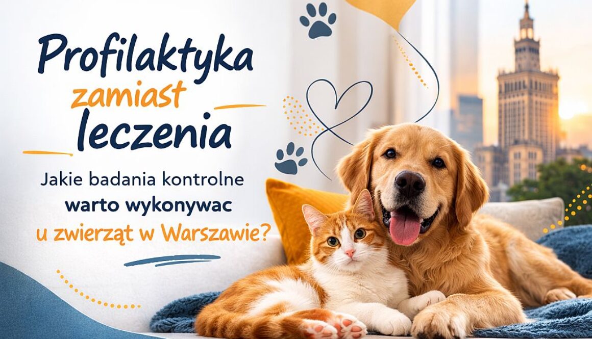 Profilaktyka zamiast leczenia – jakie badania kontrolne warto wykonywać u zwierząt w Warszawie